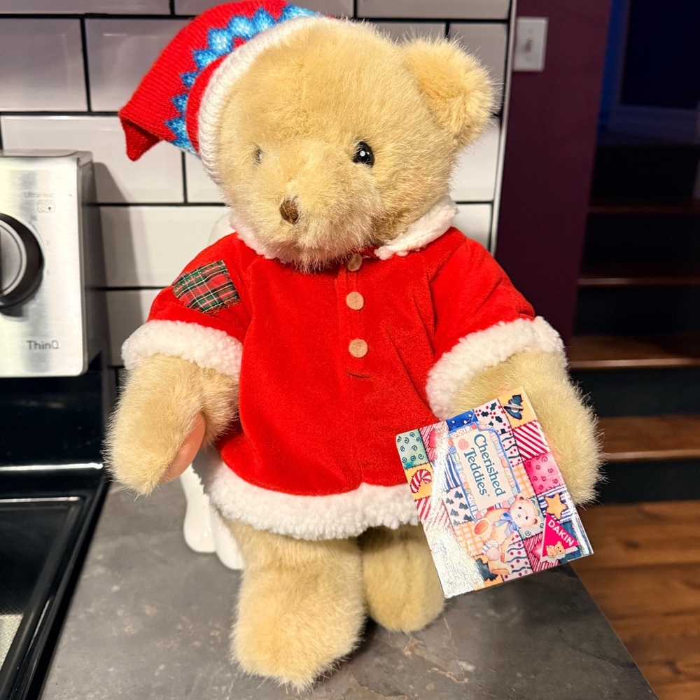 Cherished Teddies Beth Christmas plush Bear